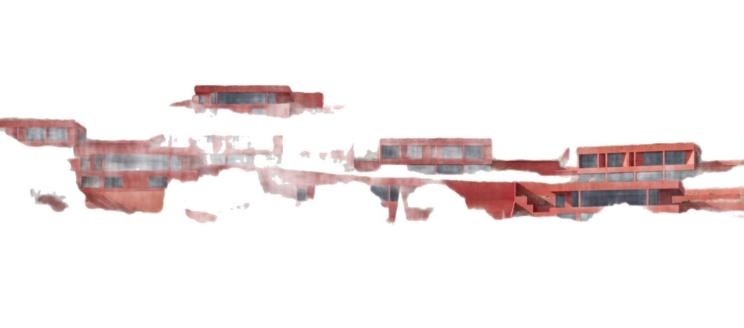Tonal study of the red volumes